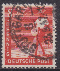 Alli.Bes. Mi.-Nr. 945 b oo gepr. Arge