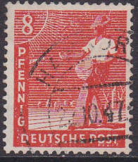Alli.Bes. Mi.-Nr. 945 b oo gepr. Arge