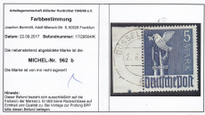 Alli.Bes. Mi.-Nr. 962 b oo Befund