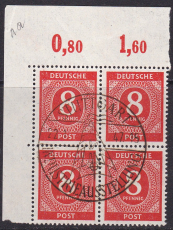 Alli.Bes. Mi.-Nr. 917 aa P OR ndgz oo gepr. Arge