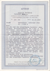 Generalgouvernement Lokalausgaben Mi.-Nr. 1/10 ** Fotoattest