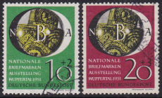 Bund Mi.-Nr. 141/42 oo gepr. BPP