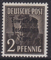 SBZ Mi.-Nr. 182 b ** gepr. BPP