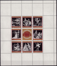 Österreich Kleinbogen Mi.-Nr. 1294/1301 oo