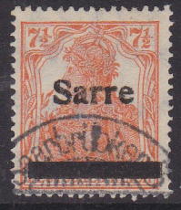 Saar Mi.-Nr. 5 c I oo gepr. BPP
