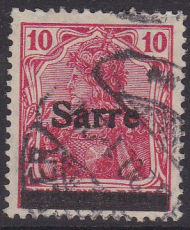 Saar Mi.-Nr. 6 b I oo gepr. BPP