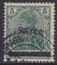 Saar Mi.-Nr. 4 a III oo gepr. BPP