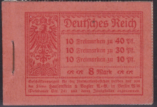 Deutsches Reich Mi.-Nr. MH 14.2 A **