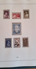 Saar Sammlung 1947 - 1959 postfrisch komplett im Lindner Ringbinder