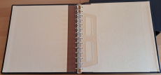 SAFE Ringbinder in braun 'Favorit' Leder: Nr. 1506 mit Schuber