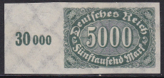 Deutsches Reich Mi.-Nr. 256 b U *