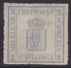 Mecklenburg - Schwerin Mi.-Nr. 6 b *