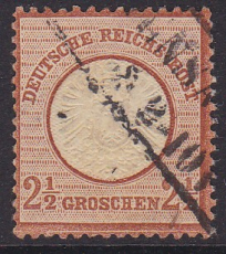 Deutsches Reich Mi.-Nr. 21 b oo dünn