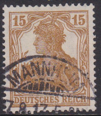 Deutsches Reich Mi.-Nr. 100 b oo gepr. INFLA