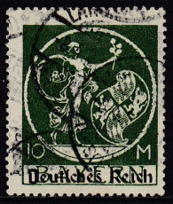 Deutsches Reich Mi.-Nr. 137 I oo gepr. INFLA