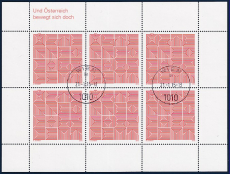 Österreich Kleinbogen Mi.-Nr. 3179 oo