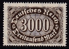 Deutsches Reich Mi.-Nr. 254 d ** Kurzbefund
