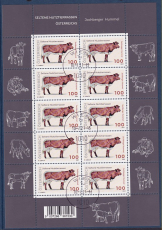 Österreich Kleinbogen Mi.-Nr. 3593 oo
