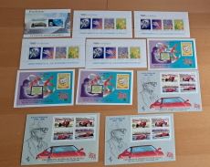 kleine Sammlung Italien Blöcke postfrisch + gestempelt