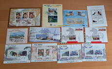 kleine Sammlung Italien Blöcke postfrisch + gestempelt