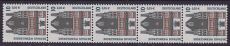Bund Mi.-Nr. 2139 R ** 5er Streifen