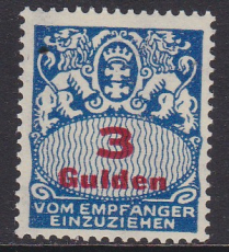 Danzig Porto Mi.-Nr. 39 **