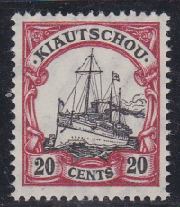 Dt. Kol. Kiautschou Mi.-Nr. 32 II **