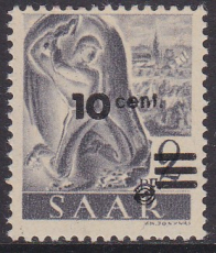 Saar Mi.-Nr. 226 Z I **