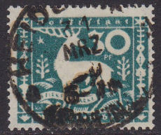 Württemberg Dienst Mi.-Nr. 147 oo gepr. INFLA