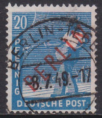 Berlin Mi.-Nr. 26 b oo gepr. BPP