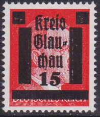 Glauchau Mi.-Nr. 6 **