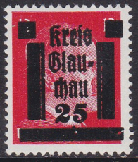 Glauchau Mi.-Nr. 7 **