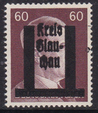 Glauchau Mi.-Nr. 17 **