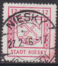 Niesky Mi.-Nr. 13 oo