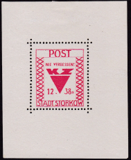 Storkow Mi.-Nr. Block 1 A *