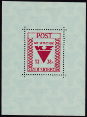 Storkow Mi.-Nr. Block 2 A X *