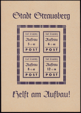Strausberg Mi.-Nr. Block 1 I **