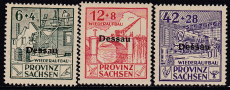 Lokalausgaben Dessau Mi.-Nr. I/III A **