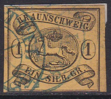 Braunschweig Mi.-Nr. 6 a oo