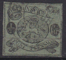 Braunschweig Mi.-Nr. 10 a oo Mgl.