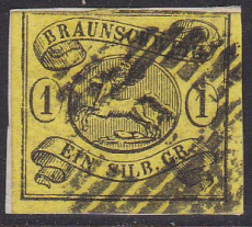 Braunschweig Mi.-Nr. 11 a oo