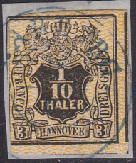 Hannover Mi.-Nr. 7 a oo Mgl.
