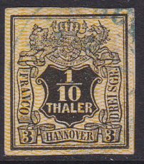 Hannover Mi.-Nr. 7 b oo gepr. BPP