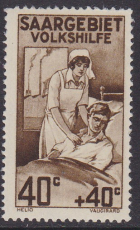 Saar Mi.-Nr. 105 **