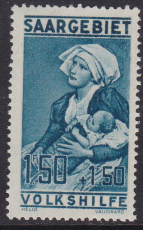 Saar Mi.-Nr. 107 **
