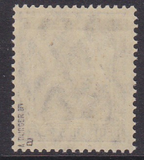Saar Mi.-Nr. 7 III F II ** gepr. BPP