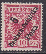 Dt. Kol. Ostafrika Mi.-Nr. 8 a ** gepr. BPP