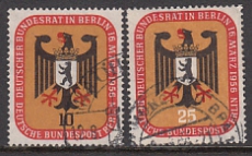 Berlin Mi.-Nr. 136/37 oo