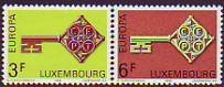 CEPT - Luxemburg 1968 **