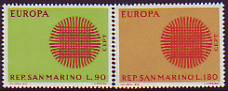 CEPT - San Marino 1970 **